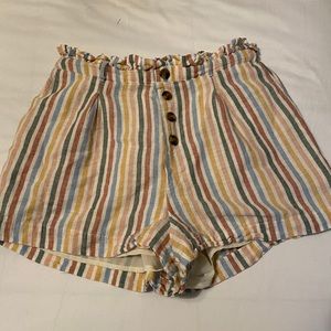 American Eagle paper bag shorts